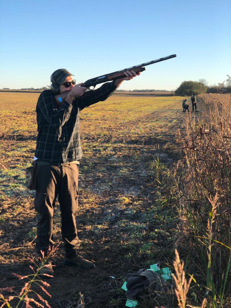 Cazando palomas en Argentina
