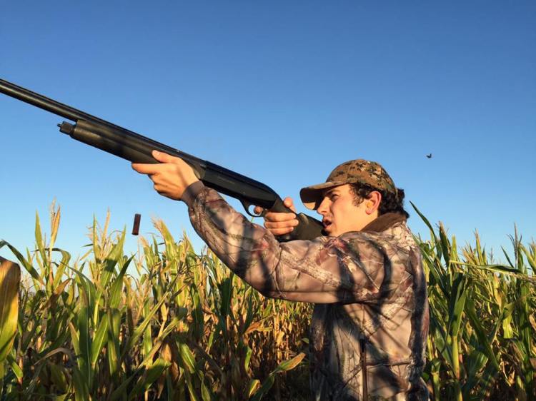 Cazando palomas en Argentina