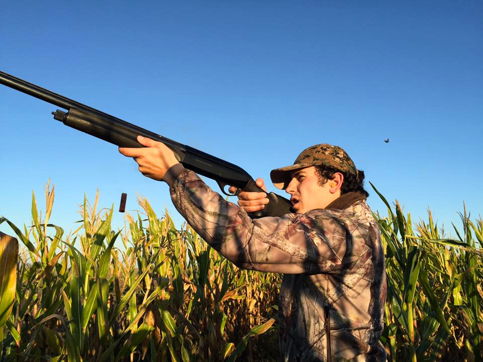 Cazando en palomas en Argentina